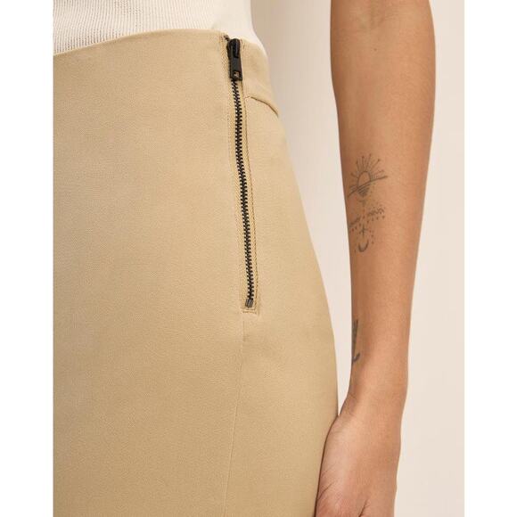 EVERLANE Women's The Bi-Stretch Work Pant Size 2 In Cornstalk - Picture 4 of 14